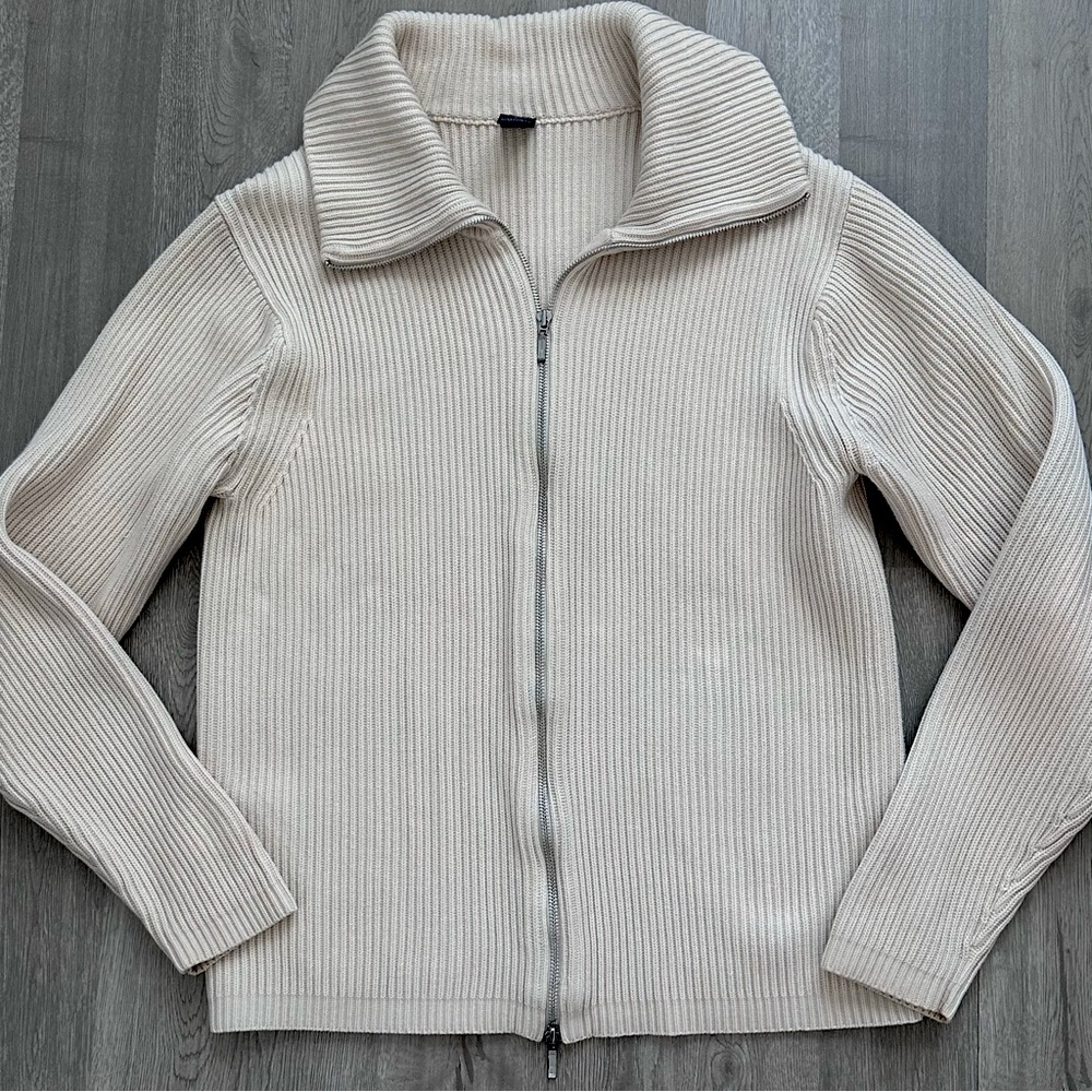 GAP shaker stitch woman’s Large cotton cardigan sweater - Picture 6 of 6